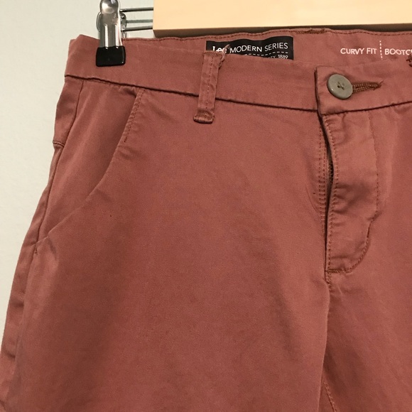 Beautiful Pink Bootcut Pants by LEE Size 6P - Picture 3 of 8